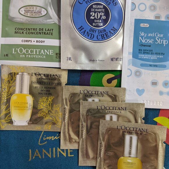 14pc Self Care Skin Care Beauty Kit - Kiehl's, L'Occitane, Estee Lauder - Picture 4 of 5